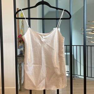 Satin pullover tank